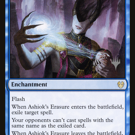 Ashiok's Erasure (PPTHB-043) - Theros Beyond Death Promos
