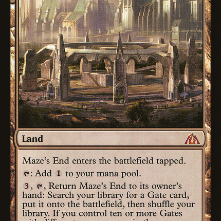 Maze's End (DGM-152) - Dragon's Maze Foil