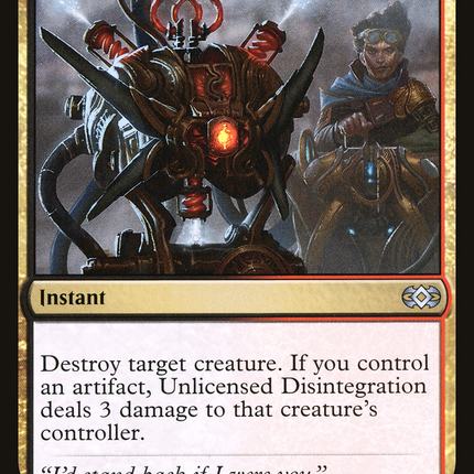Unlicensed Disintegration (2XM-224) - Double Masters