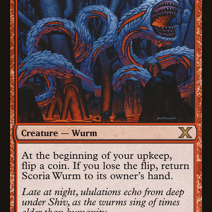 Scoria Wurm (10E-227) - Tenth Edition