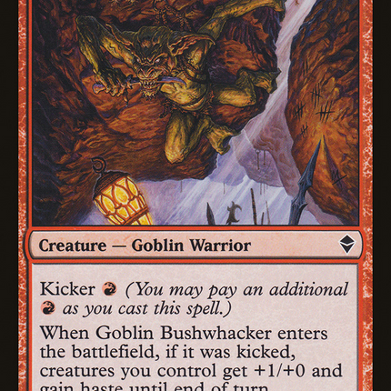 Goblin Bushwhacker (ZEN-125) - Zendikar Foil
