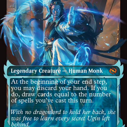 Narset, Jeskai Waymaster (TDM-407) - Tarkir: Dragonstorm: (Showcase) Foil