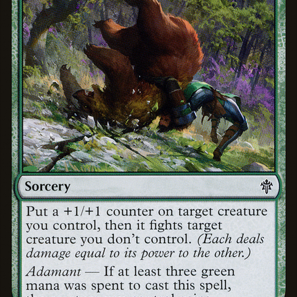 Outmuscle (ELD-170) - Throne of Eldraine Foil