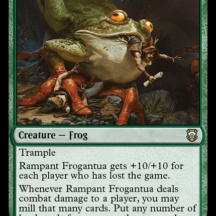 Rampant Frogantua (M3C-118) - Modern Horizons 3 Commander