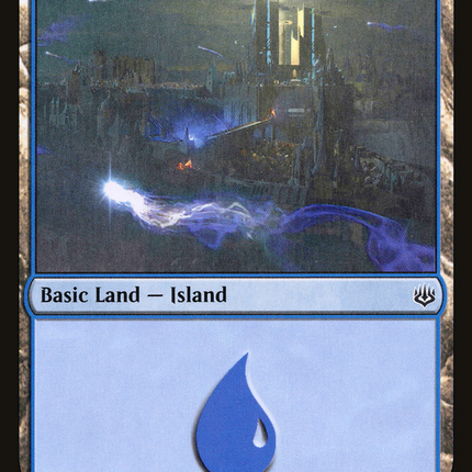 Island (WAR-254) - War of the Spark Foil