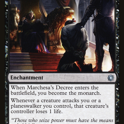 Marchesa's Decree (CN2-044) - Conspiracy: Take the Crown Foil