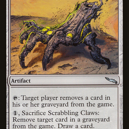 Scrabbling Claws (MRD-237) - Mirrodin
