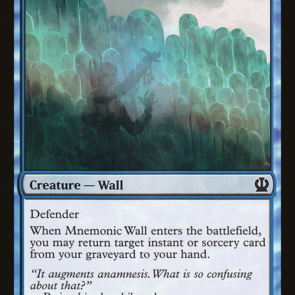 Mnemonic Wall (THS-055) - Theros Foil