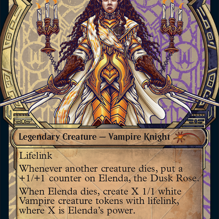 Elenda, the Dusk Rose (SLD-1411) - Secret Lair Drop: (Showcase)