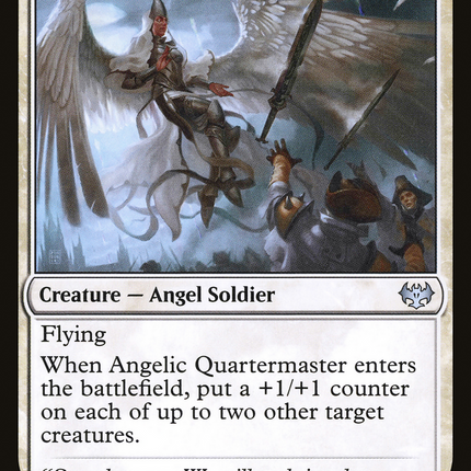 Angelic Quartermaster (VOW-002) - Innistrad: Crimson Vow Foil