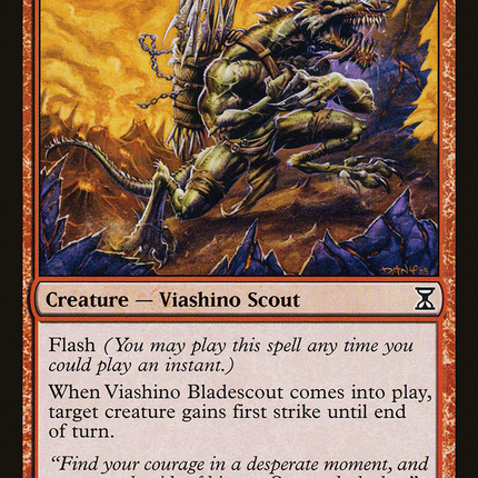 Viashino Bladescout (TSP-185) - Time Spiral Foil