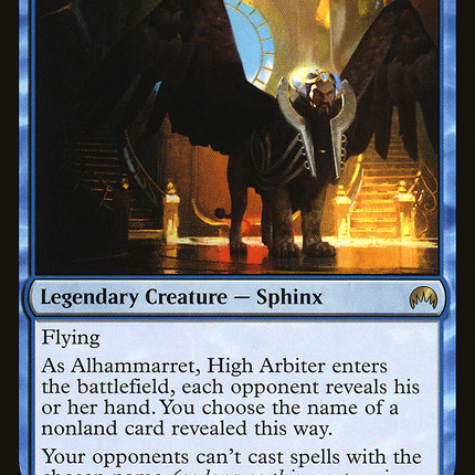 Alhammarret, High Arbiter (ORI-043) - Magic Origins