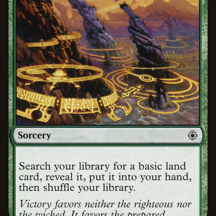 Lay of the Land (CN2-185) - Conspiracy: Take the Crown Foil
