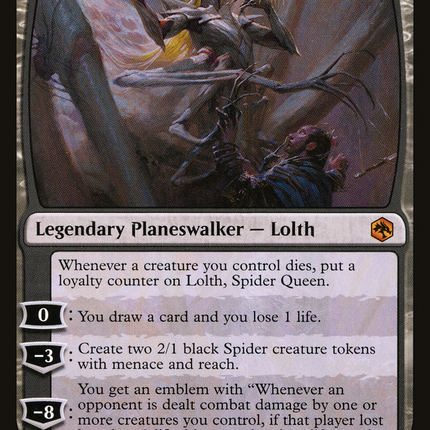 Lolth, Spider Queen (AFR-112) - Adventures in the Forgotten Realms