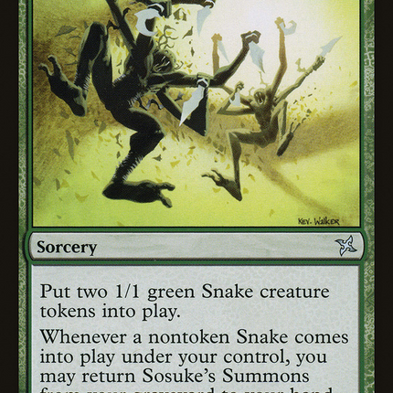 Sosuke's Summons (BOK-145) - Betrayers of Kamigawa Foil