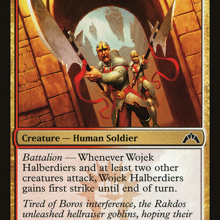 Wojek Halberdiers (GTC-208) - Gatecrash Foil