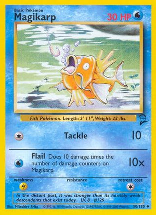 Magikarp 050/130  Base Set 2 - Uncommon