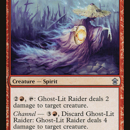 Ghost-Lit Raider (SOK-099) - Saviors of Kamigawa