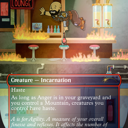Anger (SLD-1637) - Secret Lair Drop (Borderless) Foil