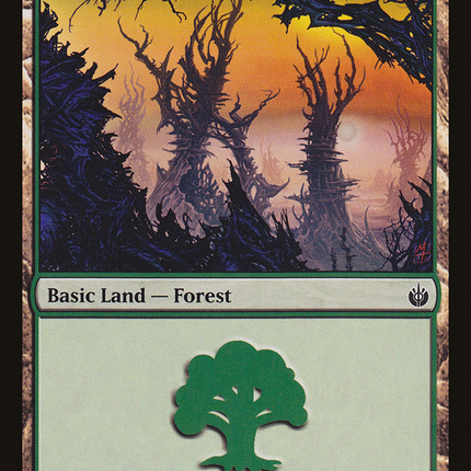 Forest (MBS-155) - Mirrodin Besieged Foil