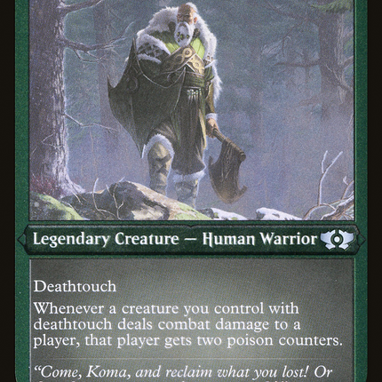 Fynn, the Fangbearer (Foil Etched) (MUL-091) - Multiverse Legends Foil