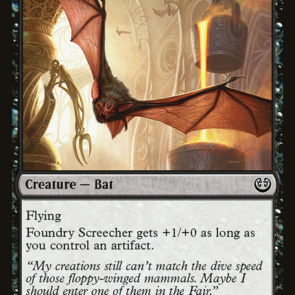 Foundry Screecher (KLD-082) - Kaladesh Foil