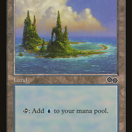 Island (USG-338) - Urza's Saga