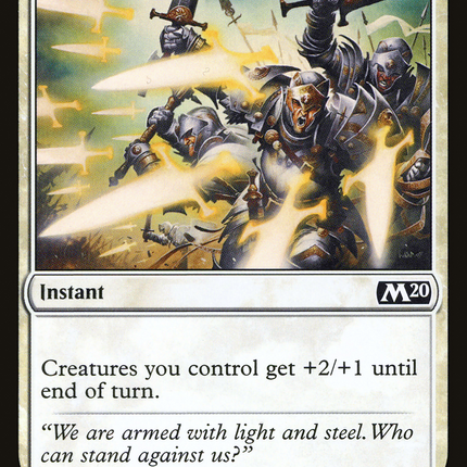 Inspired Charge (M20-024) - Core Set 2020 Foil