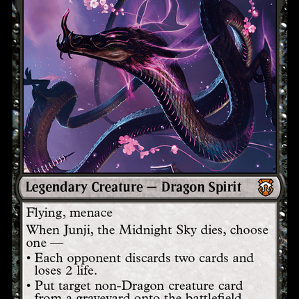 Junji, the Midnight Sky (M3C-199) - Modern Horizons 3 Commander Foil