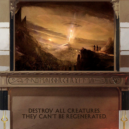Wrath of God (MPS2-007) - Amonkhet Invocations (Borderless) Foil