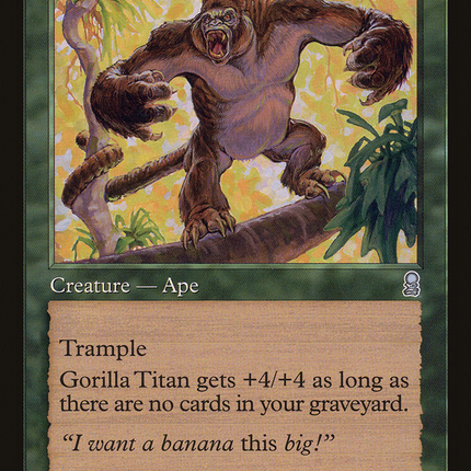 Gorilla Titan (ODY-241) - Odyssey