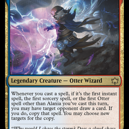 Alania, Divergent Storm (BLB-204) - Bloomburrow Foil