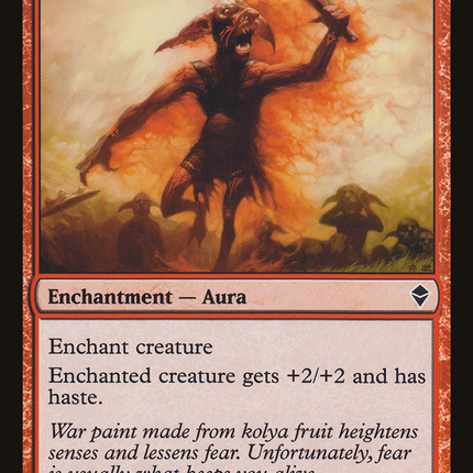 Goblin War Paint (ZEN-129) - Zendikar Foil