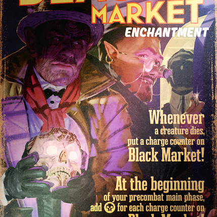 Black Market (SLD-1577) - Secret Lair Drop (Borderless) Foil
