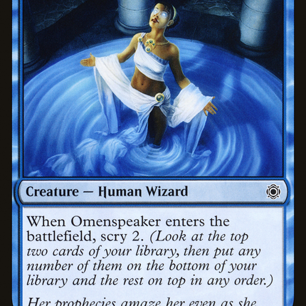Omenspeaker (CN2-118) - Conspiracy: Take the Crown Foil