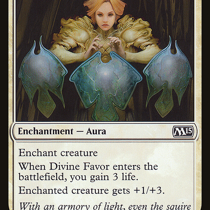 Divine Favor (M15-010) - Magic 2015