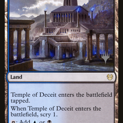 Temple of Deceit (PPTHB-245) - Theros Beyond Death Promos Foil