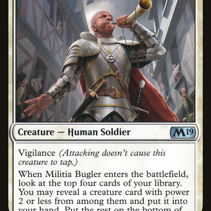 Militia Bugler (M19-029) - Core Set 2019