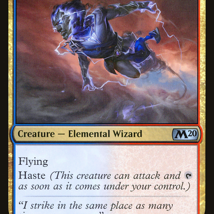 Lightning Stormkin (M20-213) - Core Set 2020 Foil