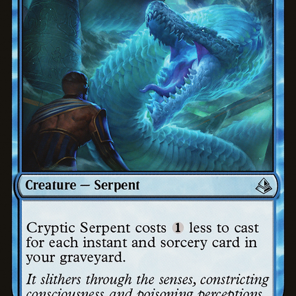 Cryptic Serpent (AKH-048) - Amonkhet Foil