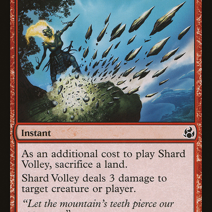 Shard Volley (MOR-103) - Morningtide Foil