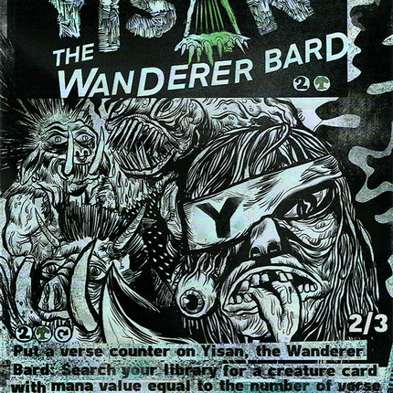 Yisan, the Wanderer Bard (SLD-1196) - Secret Lair Drop (Borderless) Foil
