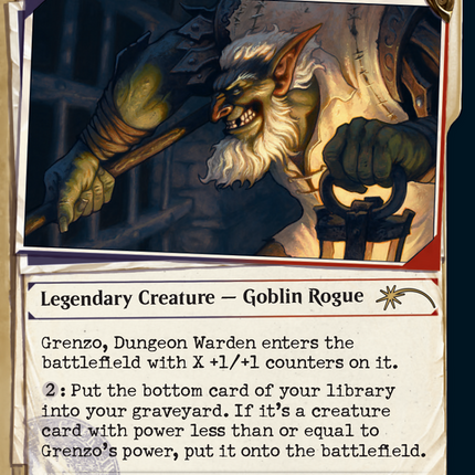 Grenzo, Dungeon Warden (SLD-1569) - Secret Lair Drop: (Showcase)