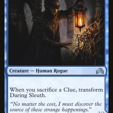 Daring Sleuth // Bearer of Overwhelming Truths (SOI-054) - Shadows over Innistrad: (Double Faced Transform) Foil