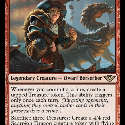 Magda, the Hoardmaster (OTJ-133) - Outlaws of Thunder Junction Foil