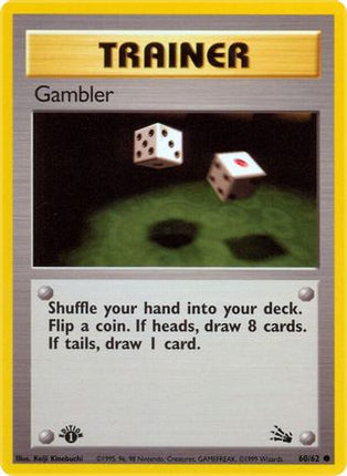 Gambler 060  - Unlimited Fossil - Common