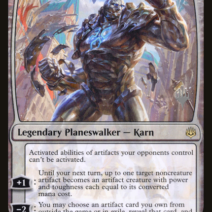 Karn, the Great Creator (PPTHB-001) - War of the Spark Promos Foil