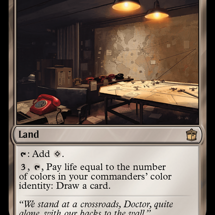 War Room (WHO-330) - Doctor Who