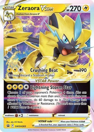 Zeraora VSTAR SWSH265/307  - Holofoil SWSH Sword & Shield Promo Cards - Promo