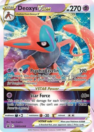 Deoxys VSTAR SWSH268/307  - Holofoil SWSH Sword & Shield Promo Cards - Promo
